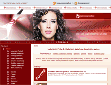Tablet Screenshot of kadernictvipraha5.cz